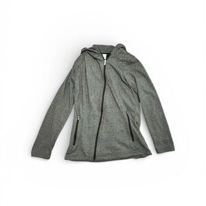Columbia Brand Side Zip Jacket Women’s Medium Gray. Lightweight Spring Jacket.